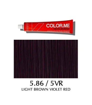 Краска Color.me By Kevin Murphy 5.86/5VR Light Brown Violet Red