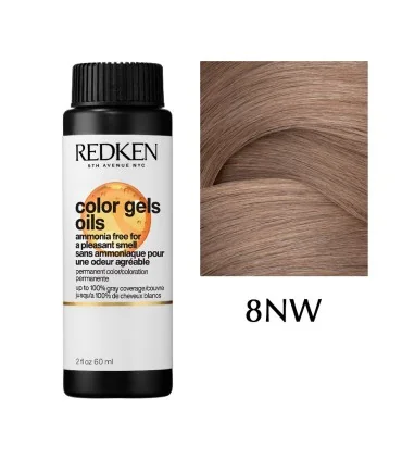 Краска для волос Redken Color Gels Oils, 8NW