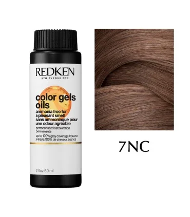 Hair dye Redken Color Gels Oils, 7NC