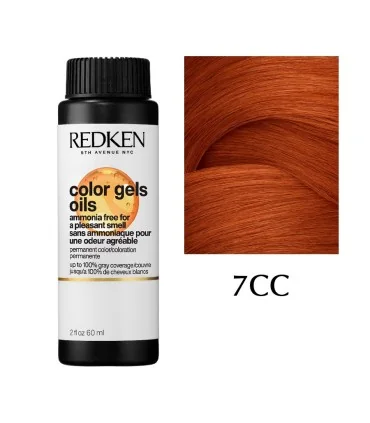 Tinte para el cabello Redken Color Gels Aceites, 7CC