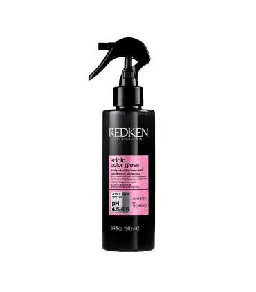 Tratamiento protector del calor Redken Acidic Color Gloss, 190ml para cabellos coloreados.