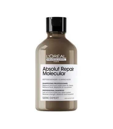 Shampoing L'Oréal Professionnel Absolut Repair Molecular, 300 ml pour restaurer les cheveux abîmés