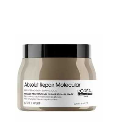 L'Oreal Absolut Repair Molecular Mask for Damaged Hair Restoration, 500ml