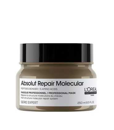 Mascarilla molecular L'Oreal Absolut Repair para la restauración del cabello dañado, 250 ml