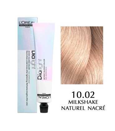 L'Oreal Professionnel Dia Light Hair Dye, Color: 10.02 - Milkshake Light Pearlescent