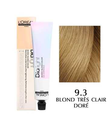 L'Oreal Professionnel Dia Light Hair Dye, Color: 9.3 - Milkshake Beige