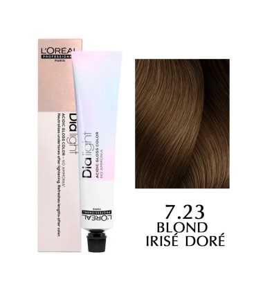 L'Oreal Professionnel Dia Light Hair Dye, Color: 7.23 - blonde pearlescent-golden