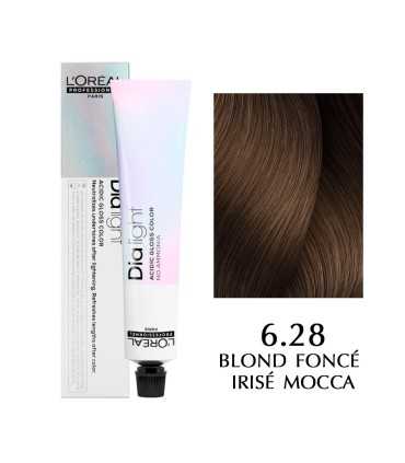 L'Oreal Professionnel Dia Light Hair Dye, Color: 6.28 - dark blonde pearlescent mocha