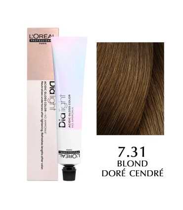 L'Oreal Professionnel Dia Light Hair Dye, Color: 7.31 - blonde golden-peach