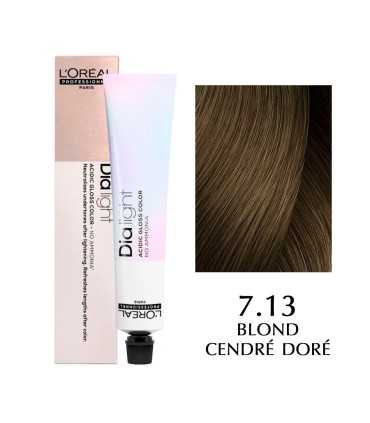 L'Oreal Professionnel Dia Light Hair Dye, Color: 7.13 - blonde ashy-golden