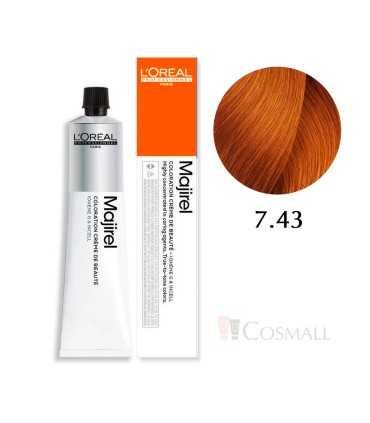 L'Oreal Professionnel Majirel Tintura per capelli, colore: 7.43