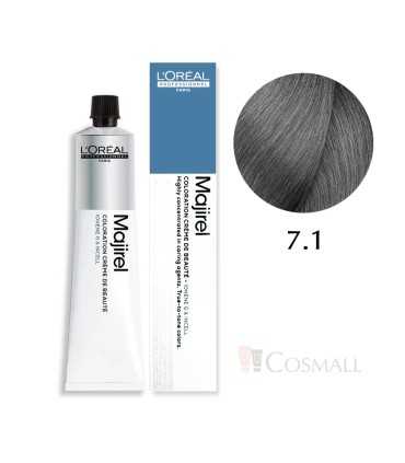 L'Oreal Professionnel Majirel Tintura per capelli, Colore: 7.1