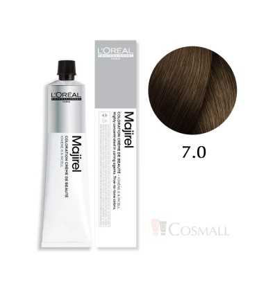 L'Oreal Professionnel Majirel Tintura per capelli, Colore: 7.0