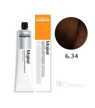 L'Oreal Professionnel Majirel Tintura per capelli, Colore: 6.34